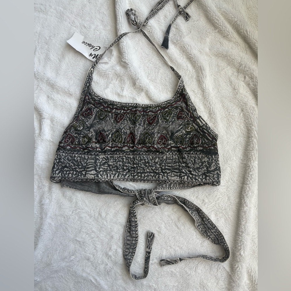 My Choice Vintage Boho Chic Patterned Women's Top